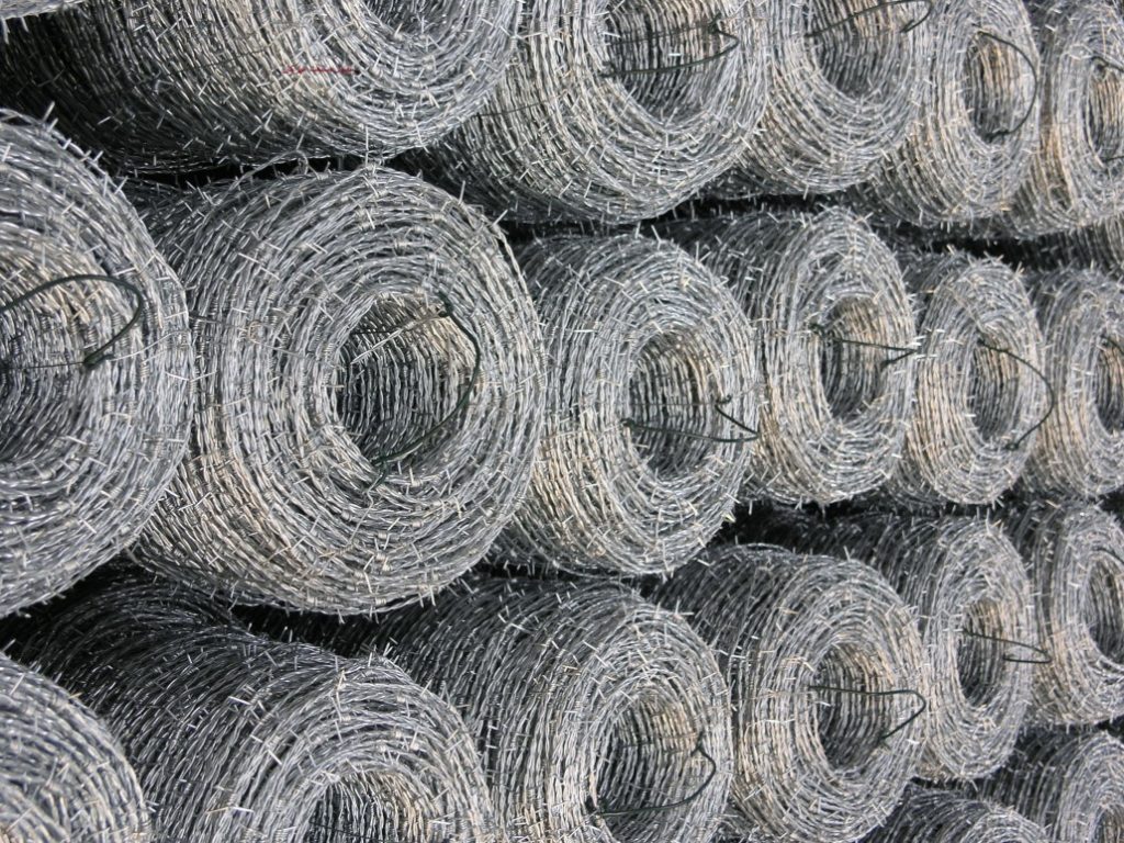 گالری تصاویر فنس، پایه، سیم خاردار و گابیون